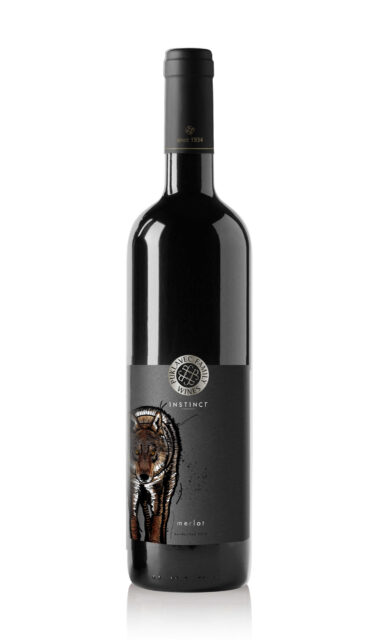 Víno Super Premium Merlot - řada Instinct