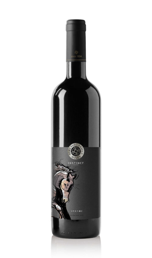 Víno Super Premium Vranec - řada Instinst