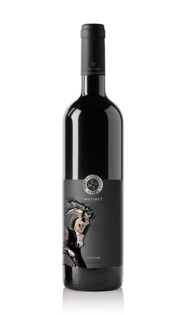 Víno Super Premium Vranec - řada Instinct